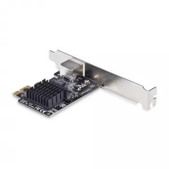 Placa de rede PCIe StarTech.com 1 porta 5G Gigabit, placa LAN PCI Express 5G/2,5G/1G/100M/10M, Realtek RTL8126, Windows e Linux, compatível com TAA