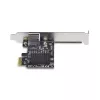 Placa de rede PCIe StarTech.com 1 porta 5G Gigabit, placa LAN PCI Express 5G/2,5G/1G/100M/10M, Realtek RTL8126, Windows e Linux, compatível com TAA