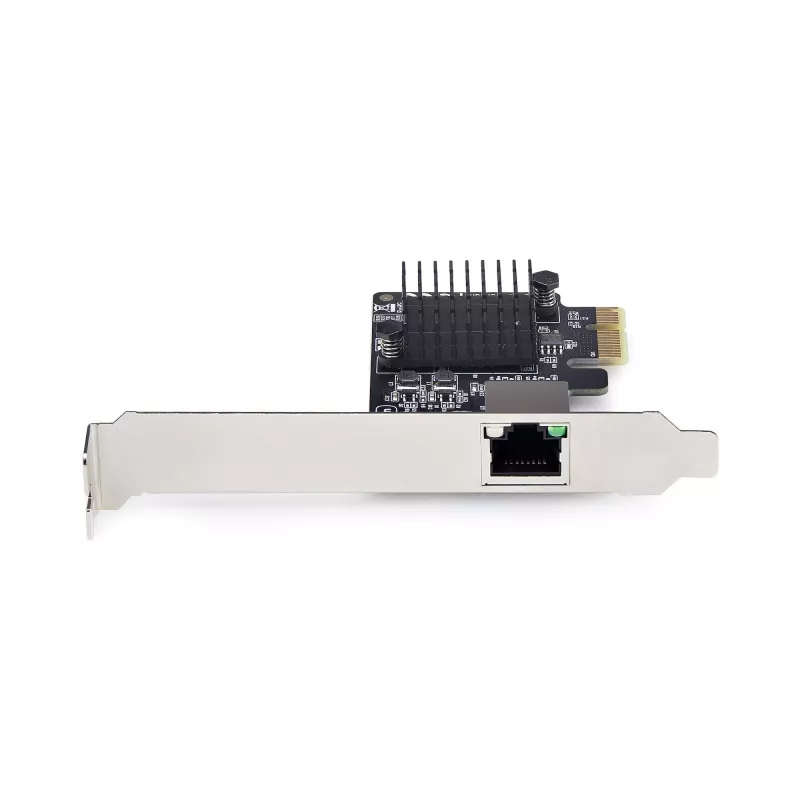 Placa de rede PCIe StarTech.com 1 porta 5G Gigabit, placa LAN PCI Express 5G/2,5G/1G/100M/10M, Realtek RTL8126, Windows e Linux, compatível com TAA