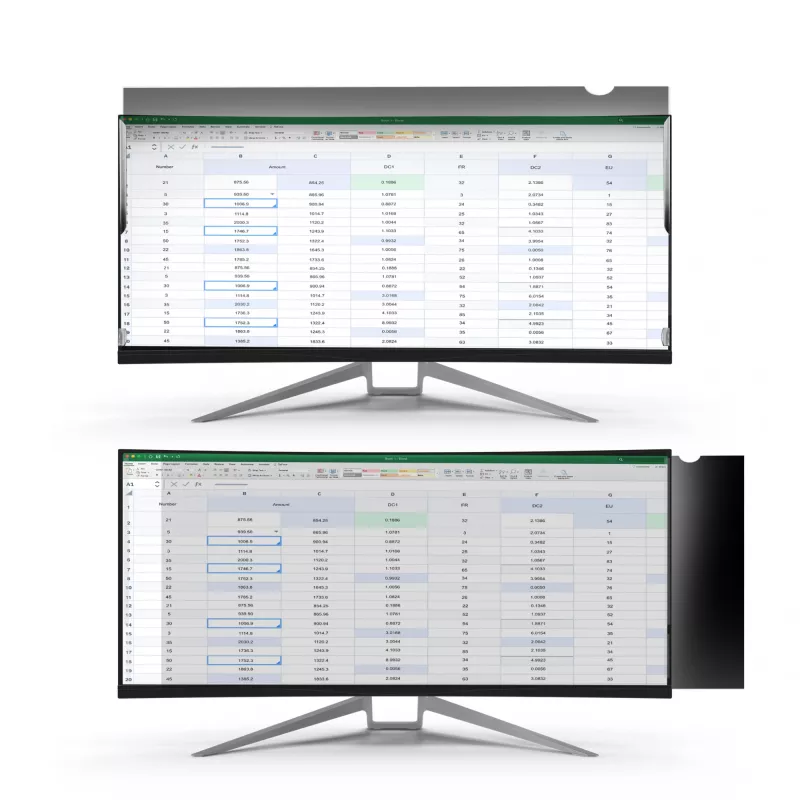Película de proteção de ecrã StarTech.com para monitor ultrawide de 34 polegadas – 21:9 widescreen – filtro de segurança para ecrã de computador – proteção com redução de luz azul – mate/brilhante – +/-30 graus