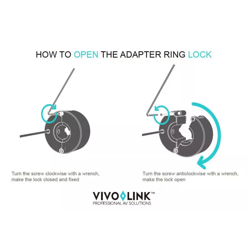Adaptador de cabo de vídeo Vivolink PROADRING13S HDMI alumínio