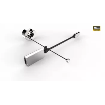 Adaptador de vídeo Vivolink PROADRING4S USB Type-C HDMI preto