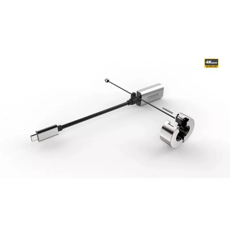 Adaptador de vídeo Vivolink PROADRING4S USB Type-C HDMI preto