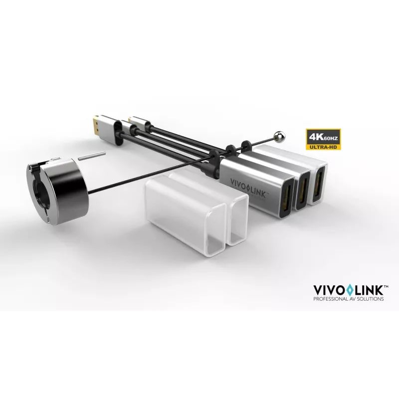 Adaptador de cabo de vídeo Vivolink PROADRING7S DisplayPort + Mini DisplayPort + USB Type-C 3 x HDMI