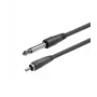 Cabo de áudio Vivolink PROAUDJACKMRCA10 10 m 6,35 mm jack para RCA preto