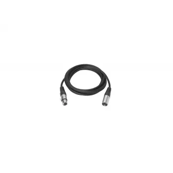 Cabo de áudio Vivolink PROAUDXLRMF10 10 m XLR preto