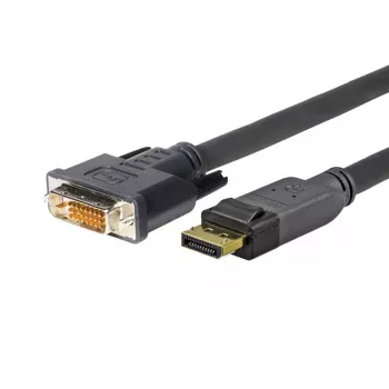 Adaptador de cabo de vídeo Vivolink PRODPDVI7.5 7,5 m DisplayPort DVI-D preto