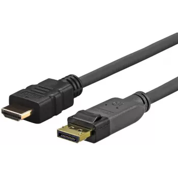 Adaptador de cabo de vídeo Vivolink PRODPHDMI4K1.5 1,5 m DisplayPort HDMI preto