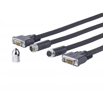 Cabo DVI Vivolink PRODVICW10 10 m DVI-D preto