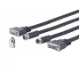 Cabo DVI Vivolink PRODVICW15 15 m DVI-D preto