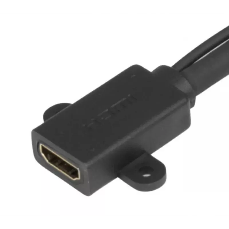 Vivolink Pro PROHDMIHDMFM5 cabo HDMI macho-fêmea, 5 m, HDMI tipo A (padrão), com Ethernet, preto
