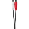 Cabo de áudio Vivolink PROMJMRCAF0.2 0,2 m 2 x RCA 3,5 mm preto
