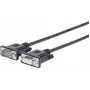 Cabo serial Vivolink PRORS15 preto 15 m RS-232