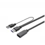 Cabo USB Vivolink PROUSB3AAF5C USB 3.2 Gen 1 (3.1 Gen 1) 5 m USB A preto