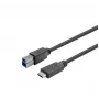 Cabo USB Vivolink PROUSBCBMM20 USB 3.2 Gen 1 (3.1 Gen 1) 20 m USB C USB B preto