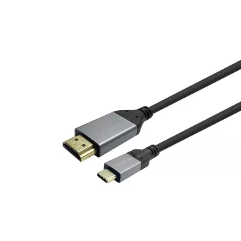 Adaptador de cabo Vivolink PROUSBCHDMIMM1 USB C HDMI preto 1 m