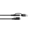 Cabo USB Vivolink PROUSBCMM1.5ADP USB 3.2 Gen 2 (3.1 Gen 2) 1,5 m USB C preto
