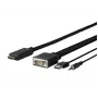 Adaptador de cabo de vídeo Vivolink PROVGAHDMI3 3 m HDMI VGA (D-Sub) + 3,5 mm + USB Type-A preto