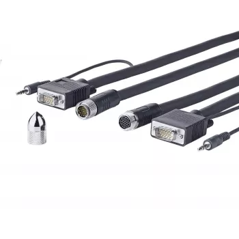 Cabo VGA Vivolink PROVGASCW10 10 m VGA (D-Sub) preto