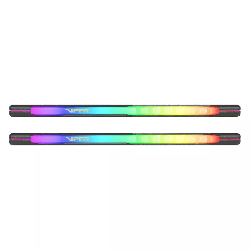 Memória DDR4 para desktop PATRIOT Viper Steel RGB 16 GB (2x8 GB) 3600 MHz 288-Pin DIMM 1,35 V