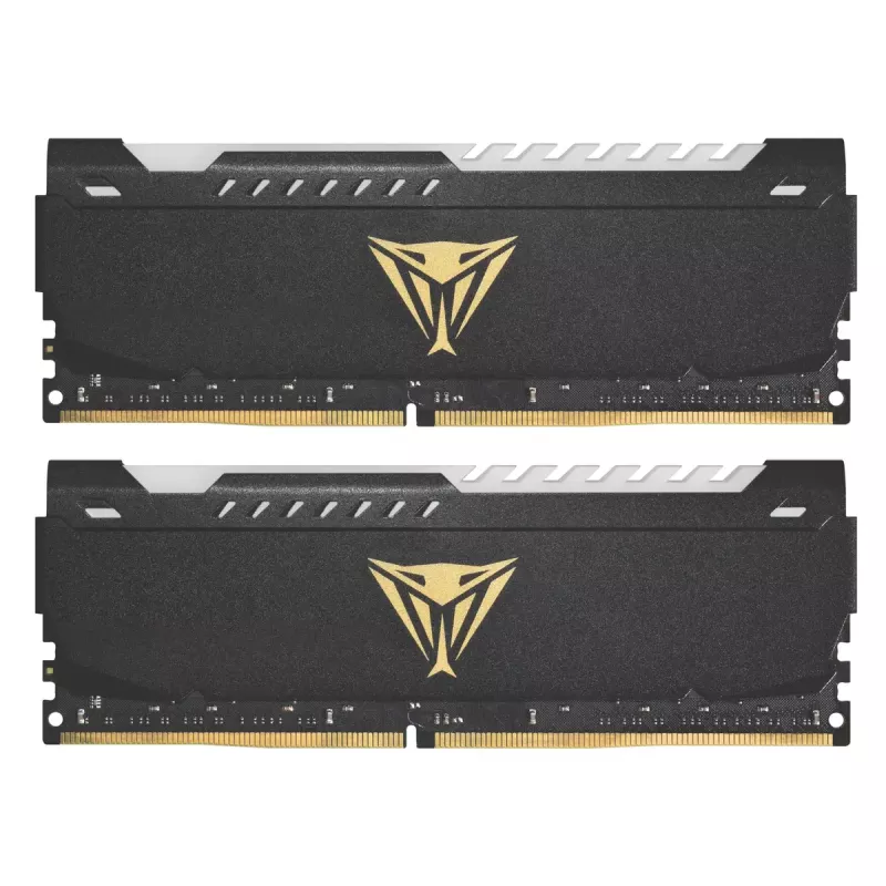 Memória DDR4 para desktop PATRIOT Viper Steel RGB 16 GB (2x8 GB) 3600 MHz 288-Pin DIMM 1,35 V