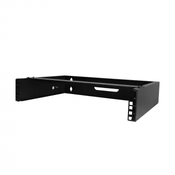 StarTech.com armário de rede de parede 2U – 14 polegadas de profundidade (perfil baixo) – suporte para patch panel 19 polegadas para servidores planos, equipamentos de IT, switches de rede – capacidade de carga 35 kg, preto