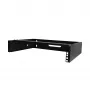 StarTech.com armário de rede de parede 2U – 14 polegadas de profundidade (perfil baixo) – suporte para patch panel 19 polegadas para servidores planos, equipamentos de IT, switches de rede – capacidade de carga 35 kg, preto