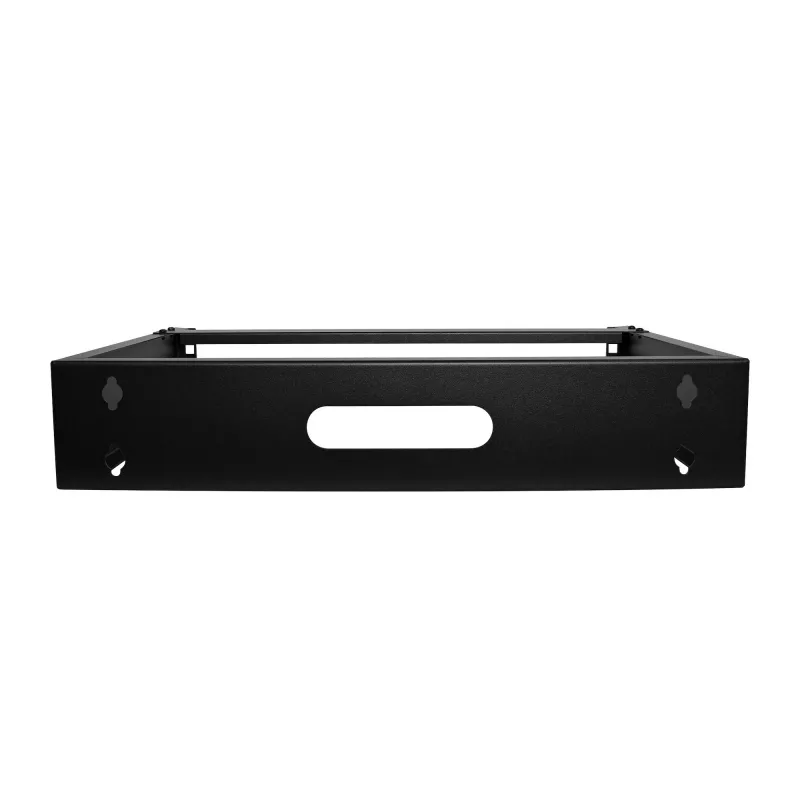StarTech.com armário de rede de parede 2U – 14 polegadas de profundidade (perfil baixo) – suporte para patch panel 19 polegadas para servidores planos, equipamentos de IT, switches de rede – capacidade de carga 35 kg, preto