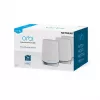 NETGEAR Orbi RBK753 AX4200 WiFi 6 sistema Mesh tribanda (router + 2 extensores), 2,4 GHz / 5 GHz / 5 GHz, branco