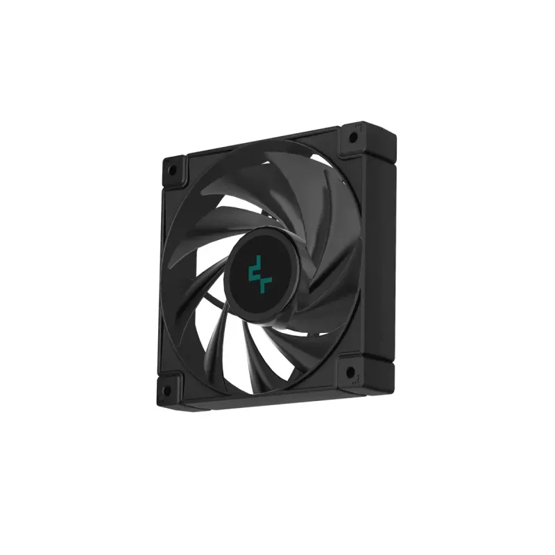 Caixa de PC DeepCool CC560 V2 Midi Tower preto — ATX/microATX, vidro temperado, RGB frontal, radiador frontal 360mm, GPU 370mm