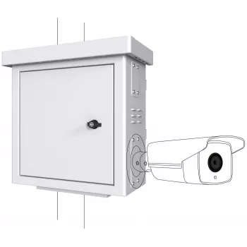Armário rack Lanview RCCTV001 0U IP66 branco 25kg