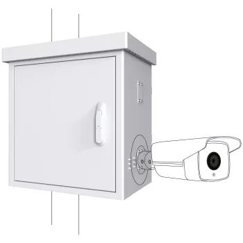 Armário rack Lanview RCCTV003 0U branco