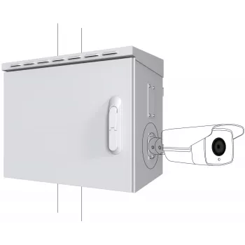Armário rack Lanview RCCTV005 0U branco