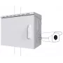 Armário rack Lanview RCCTV005 0U branco