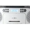 Rádio portátil Reflexion RCR2260DAB branco/cinzento com sintonizador DAB+/FM e leitor de CD