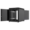 Armário rack Lanview RDL12U68BL 12U preto 600 kg IP20