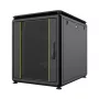 Armário rack Lanview RDL12U68BL 12U preto 600 kg IP20