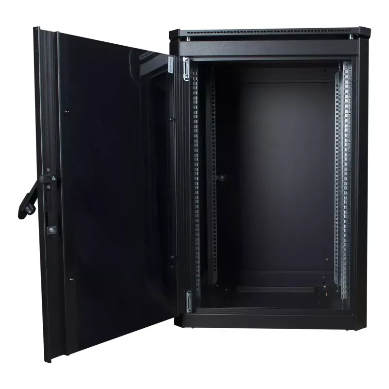 Rack autónomo LOGON RDL16U68BL 16U preto 600 kg de capacidade