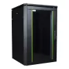 Rack autónomo LOGON RDL16U68BL 16U preto 600 kg de capacidade