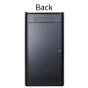 Rack autónomo LOGON RDL22U66BL 22U preto 600 kg de capacidade