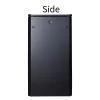 Rack autónomo LOGON RDL22U66BL 22U preto 600 kg de capacidade