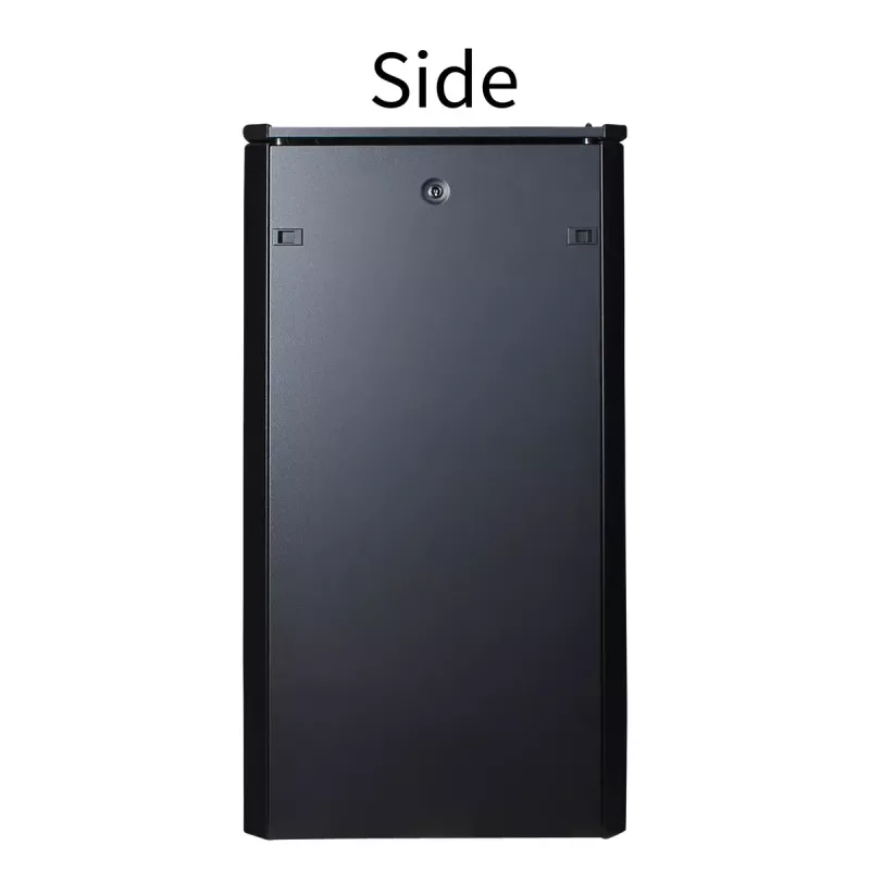 Rack autónomo LOGON RDL22U66BL 22U preto 600 kg de capacidade