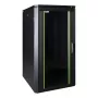 Rack autónomo LOGON RDL22U68BL 22U 600 kg de capacidade preto