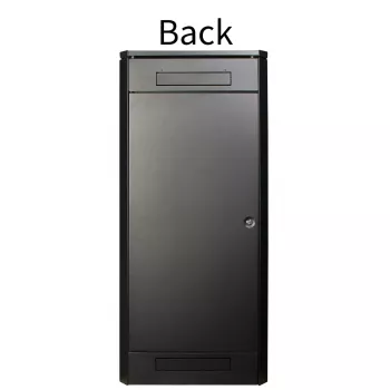 Rack autónomo LOGON RDL26U66BL 26U capacidade 600 kg preto