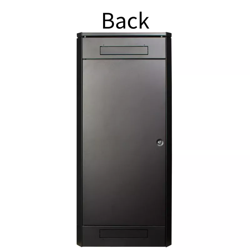 Rack autónomo LOGON RDL26U66BL 26U capacidade 600 kg preto