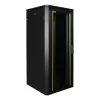 Rack autónomo LOGON RDL26U66BL 26U capacidade 600 kg preto