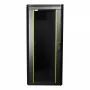 Rack autónomo LOGON RDL26U66BL 26U capacidade 600 kg preto