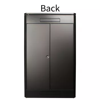 Armário rack autónomo LOGON RDL26U88BL 26U preto 600 kg de capacidade