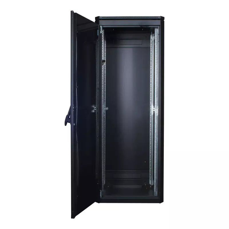 Rack autónomo LOGON RDL32U66BL 32U preto 600 kg de capacidade