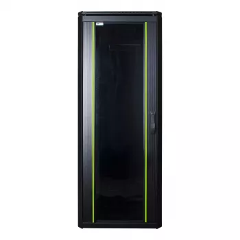 Armário autónomo LOGON RDL32U68BL 32U 600 kg de capacidade preto